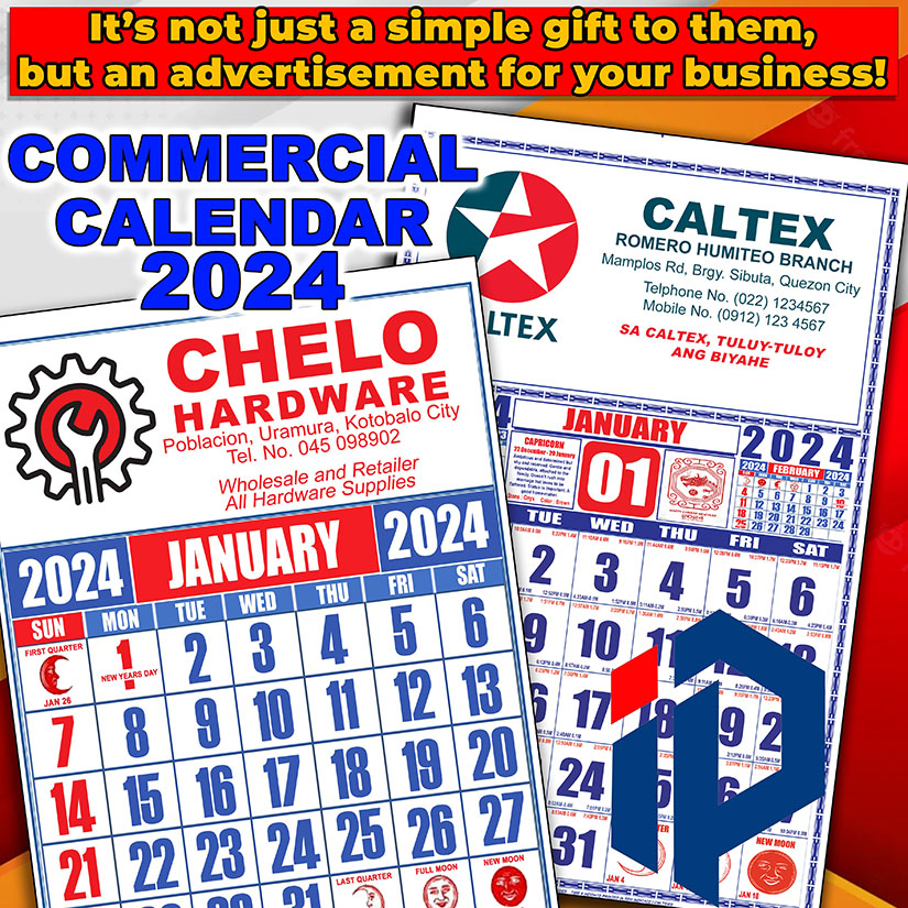 2024 COMMERCIAL CALENDAR Shopee Philippines