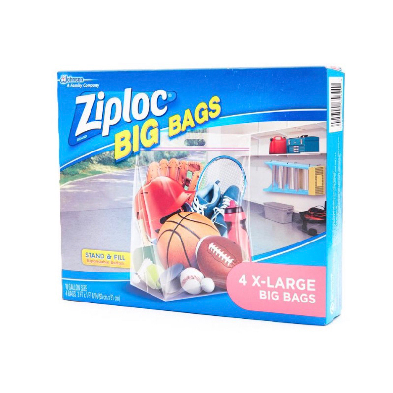 Ziploc Big Bags Size Extra Large 10 Gal. Shopee Philippines