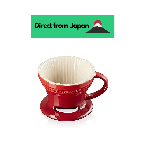 Le Creuset Dripper Coffee Brewer 500ml Cherry Red [Authorized