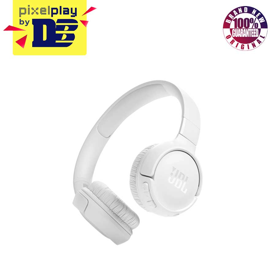 JBL Tune 520BT - Wireless On-Ear Headphones - White 