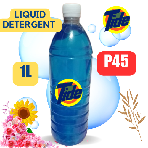 TIDE Liquid Detergent 1 Liter (Repacked from Excess/Return to Factory