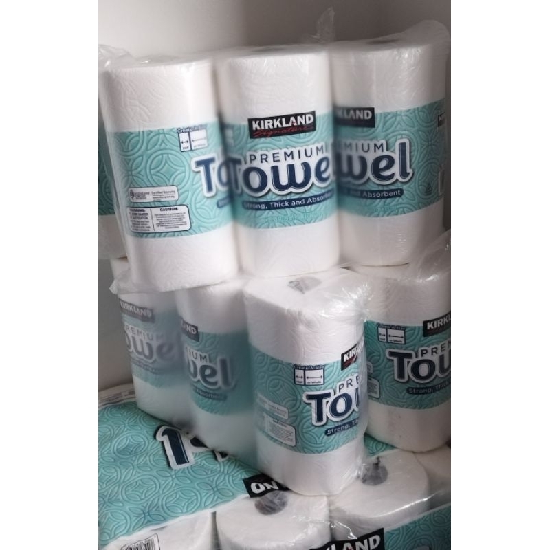Kirkland Paper Towel Tissue 2 Ply 6 Rolls Shopee Philippines