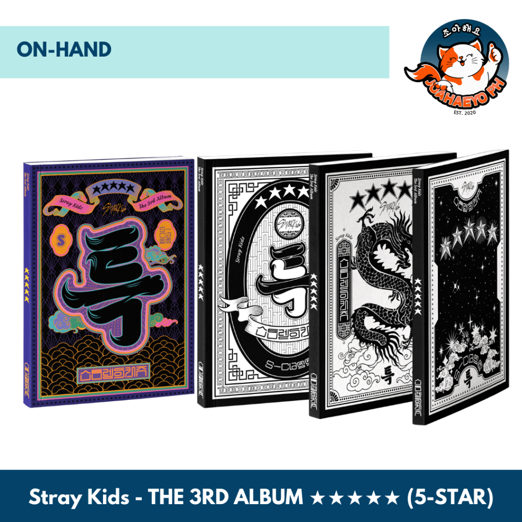 [ON-HAND] STRAY KIDS THIRD ALBUM - FIVE STAR STANDARD & LIMITED ...