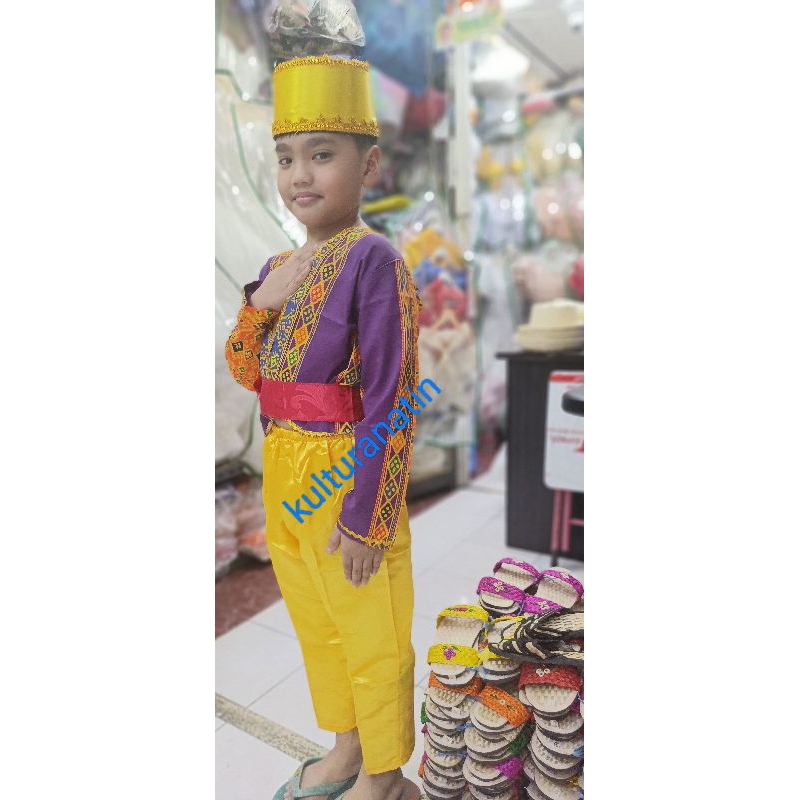 Muslim/Mindanao set boy Buwan ng wika costume Shopee Philippines