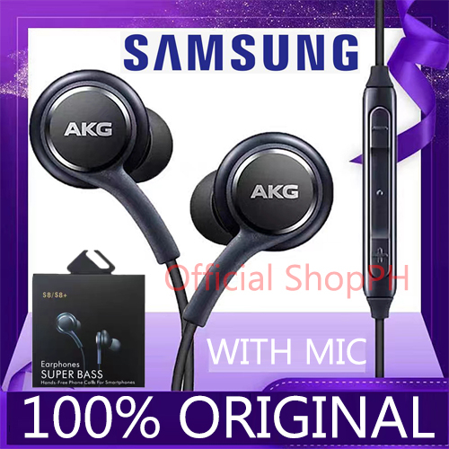 Samsung Earphones Original With Mic For Akg S8 S8plus Earphone Handfree