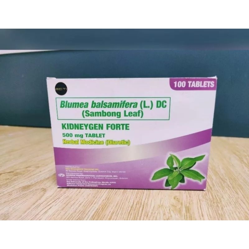 KIDNEYGEN FORTE 500mg Herbal Medicine (Diuretic) Shopee Philippines