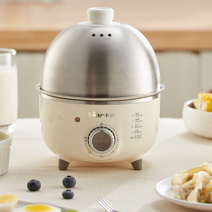 Bear Electric Food Steamer Egg Cooker/Boiler Stainless Steel Tray with
