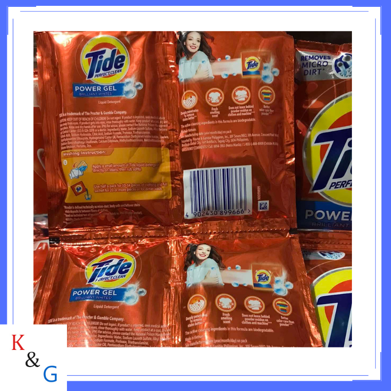 Tide Perfect Clean Power Gel Liquid Detergent 64g (6pcs per set ...