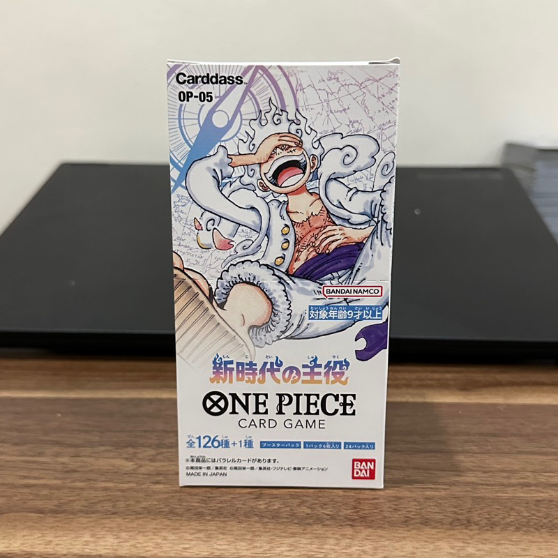 One Piece Booster Box OP05 OP05 TCG The Card Game Awakening of the New Era [JAP] Shopee