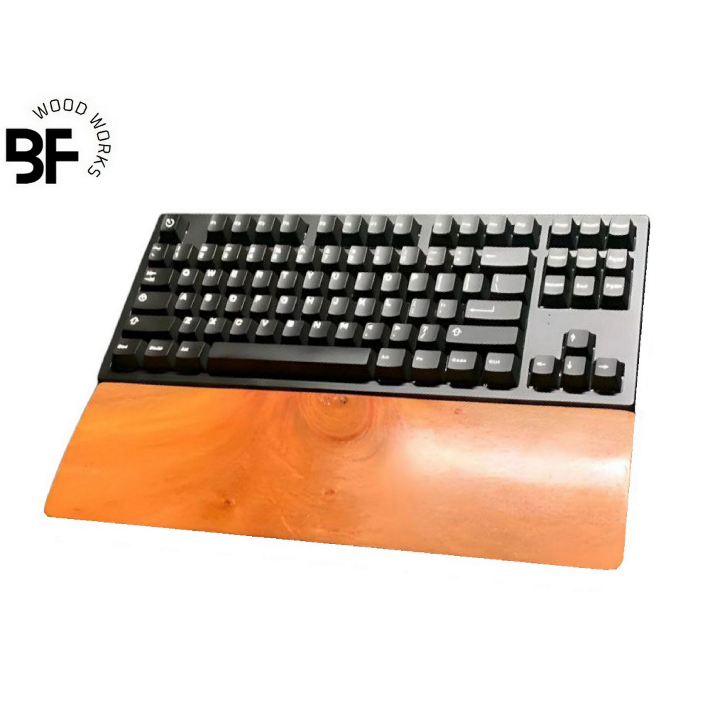 Keyboard Wrist Rest Pad (11cm lapad) with free anti slip rubber feet