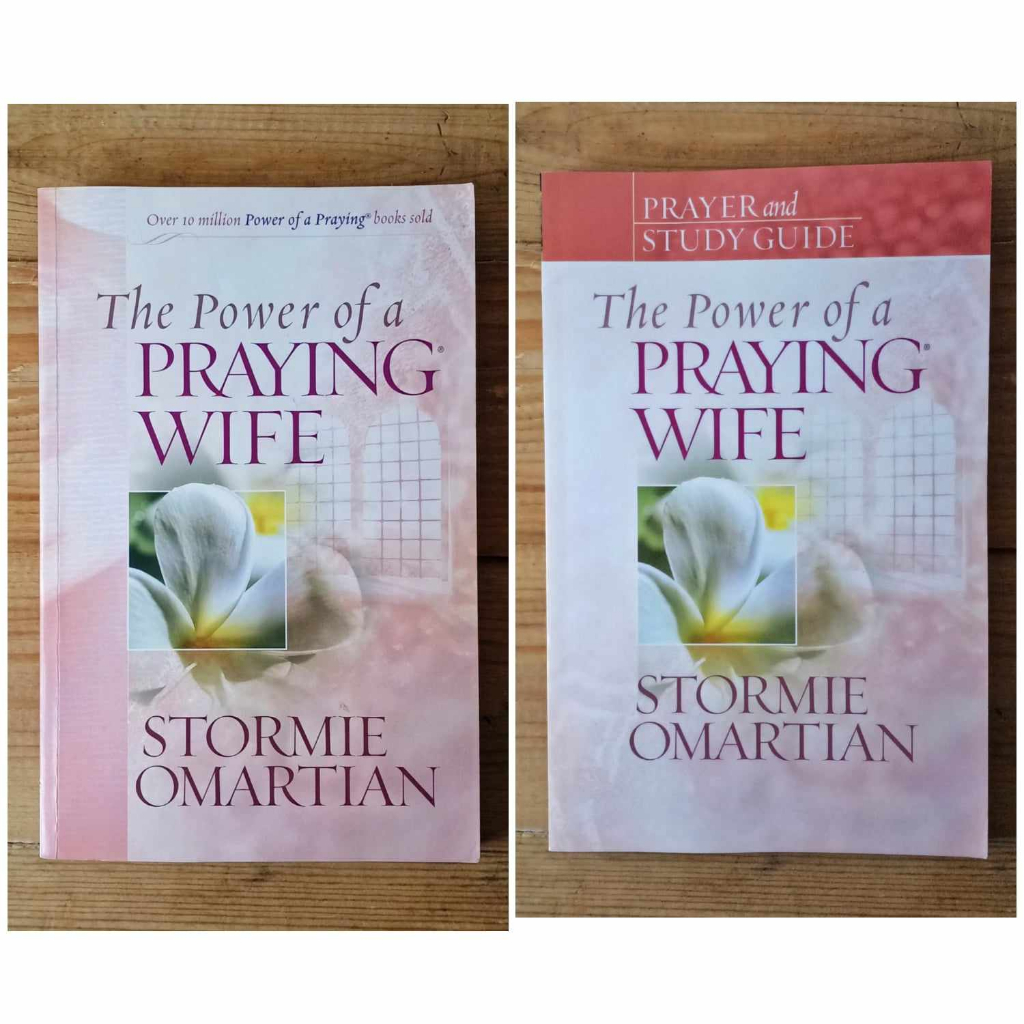 THE POWER OF A PRAYING WIFE 2 BOOKS BUNDLE by Stormie Omartian ( Pre ...