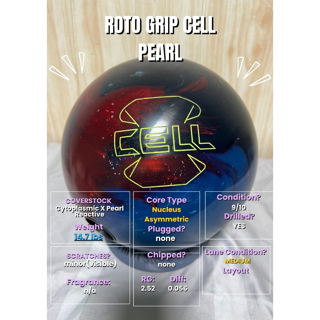 Roto Grip Bowling Ball (Used/Bnew) Shopee Philippines