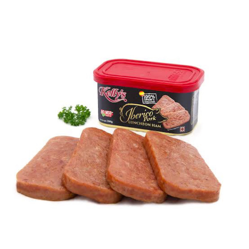 Kelly’s Iberico Luncheon Ham 200g Product of Singapore | Shopee Philippines
