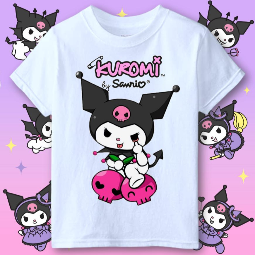 KUROMI batch 2 KIDS Shirt MM 0-12 years old Graphic Printed T-shirt ...