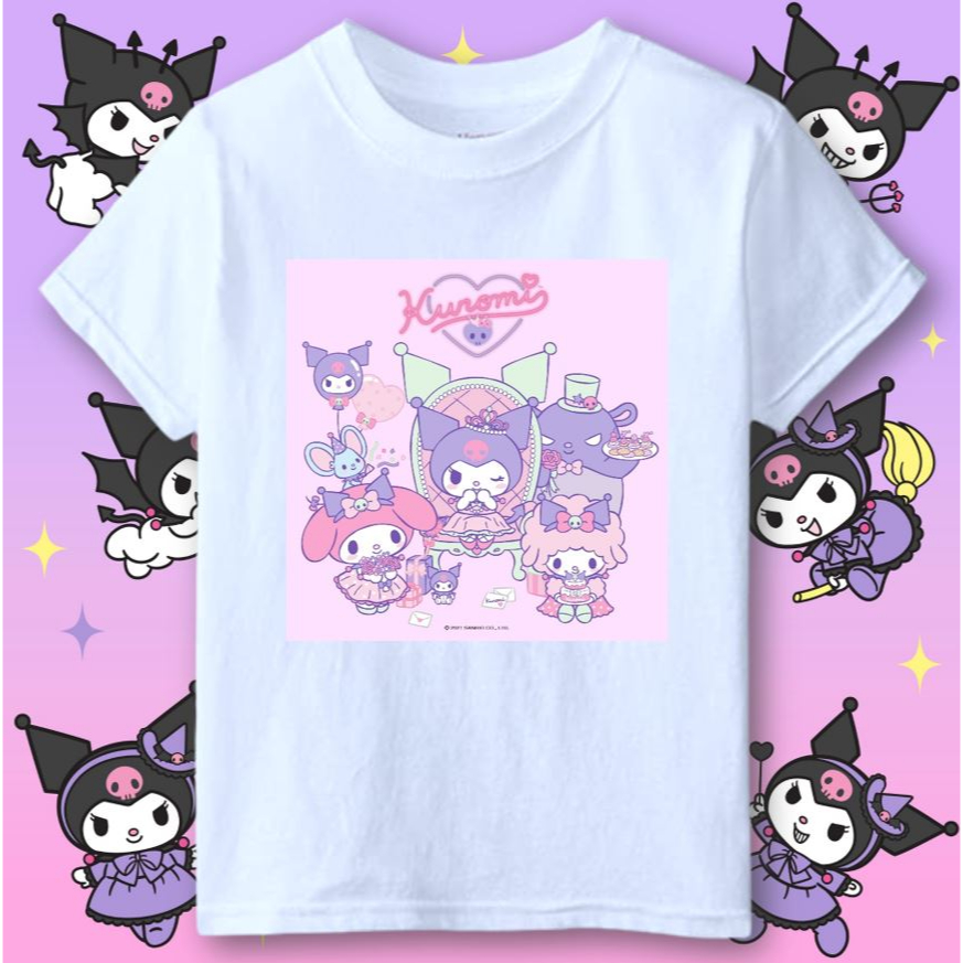 KUROMI batch 2 KIDS Shirt MM 0-12 years old Graphic Printed T-shirt ...