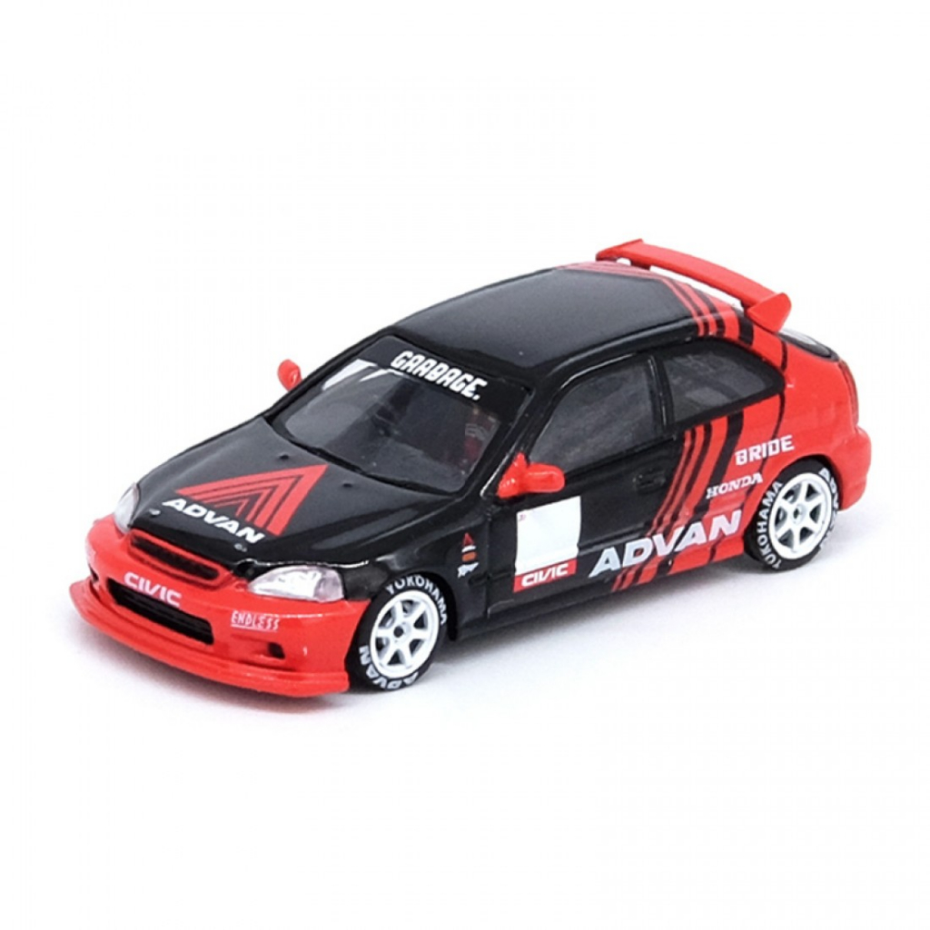 Inno64 In64 Ek9 Ad 1 64 Honda Civic Type R Ek9 Advan Livery Diecsat Scale Model Car Shopee