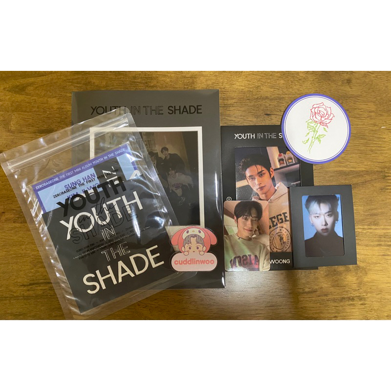 ZEROBASEONE ZB1 YOUTH IN THE SHADE ALBUM WITH JIWOONG AND RICKY ...