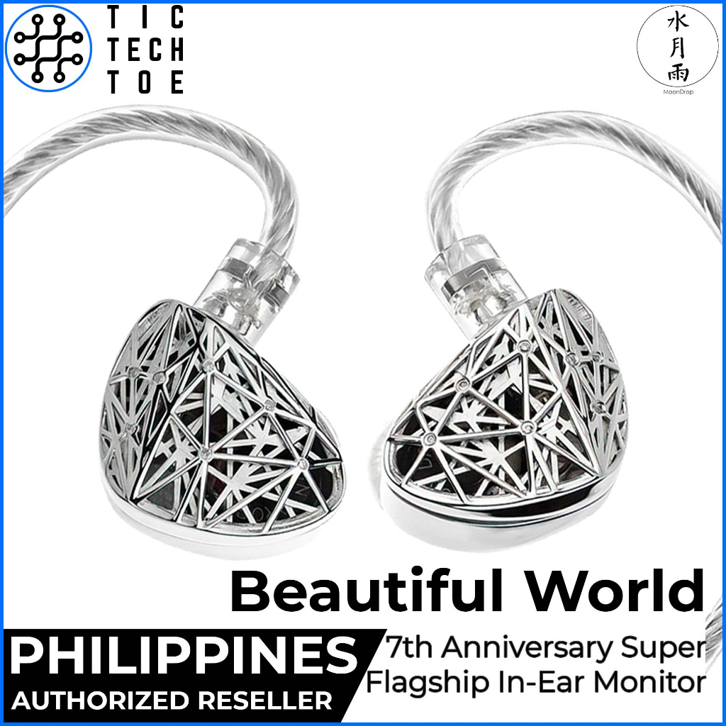 Moondrop Beautiful World Flagship 7th Anniversary Edition Dynamic Driver Earphones InEar