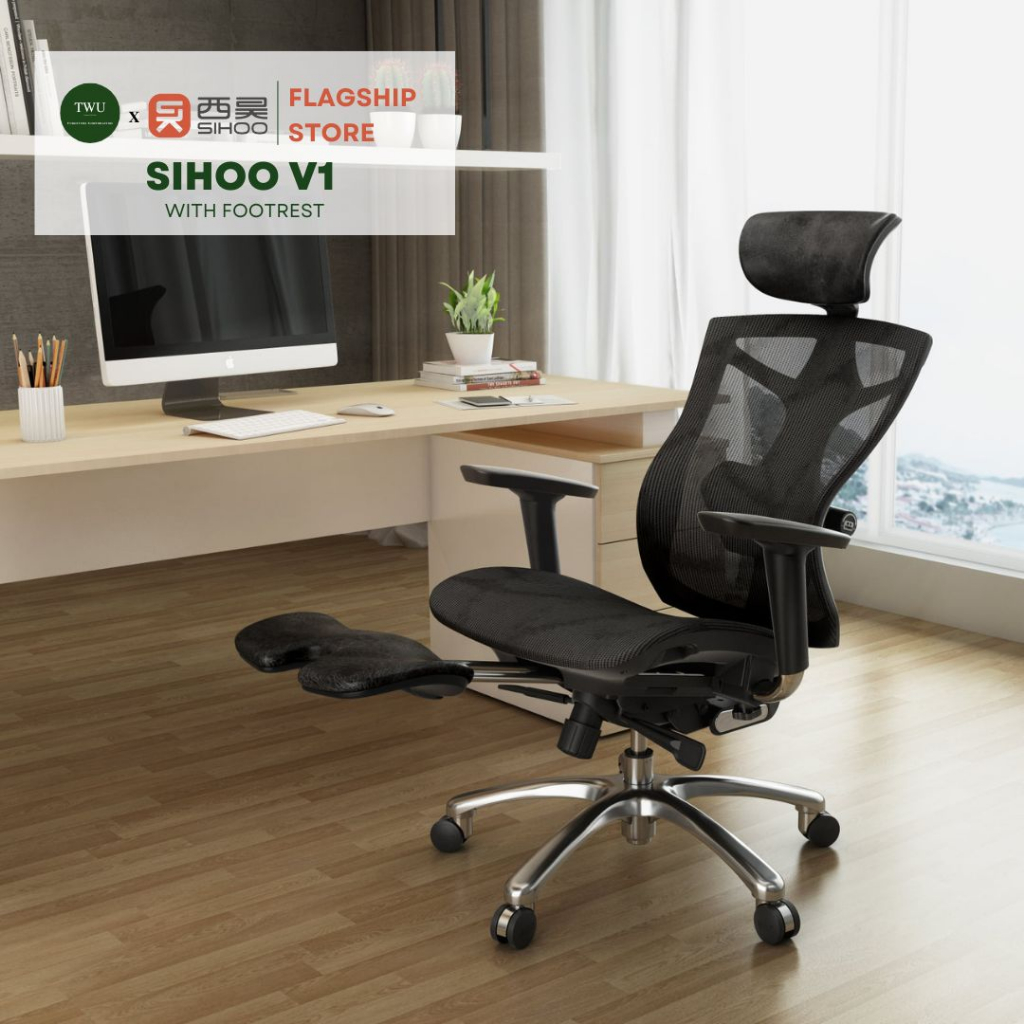 Sihoo M57 with Built-in Footrest Ergonomic Office and Gaming Chair