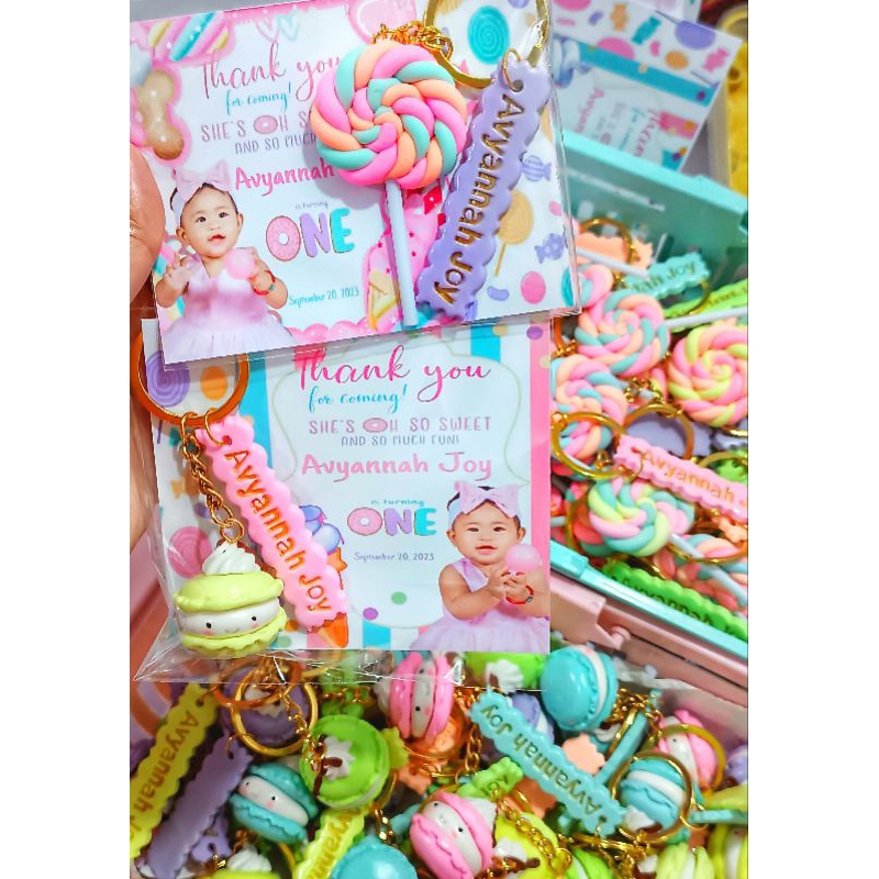 candyland theme keychain souvenir Shopee Philippines