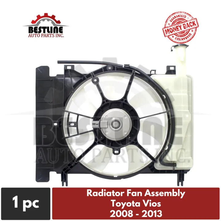 Toyota Vios Radiator Fan Motor Assembly Shroud/20082017/2nd 3rd Gen