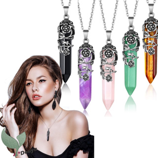 New Fashion Bohemian Jewelry Natural Stone Chips Lapis Rose Quartz Amethyst Crystal  Necklaces Women Choker Jewelry - China Fashion Jewellery and Raw Quartz  Necklace price