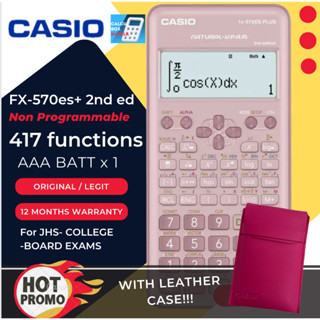 fx-570ESPLUS, Non programmable, scientific calculator