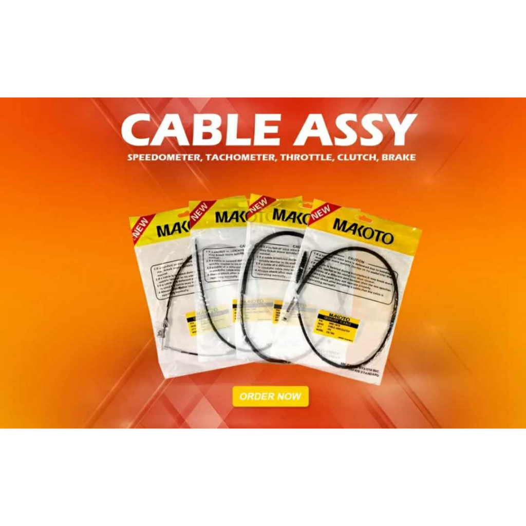 Makoto Throttle Cable for Daan Hari / Lifan110 / Rusi125 / RV12