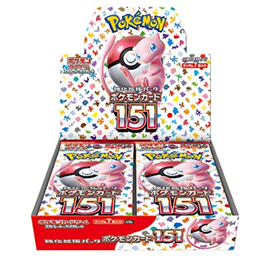 Pokemon Card 151 Japanese version with box and Shrinkwrapped(Factory