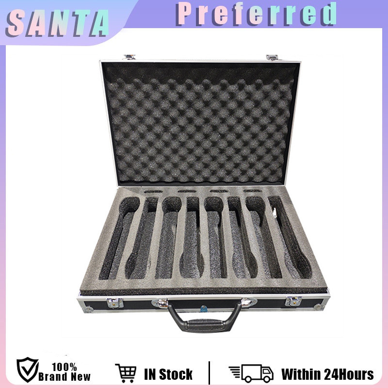 8 PCs Handheld Aluminum Box Wireless Microphone Aluminum Box Reinforced ...