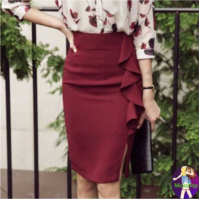 nwe Formal office skirt stretchable 848 Shopee Philippines