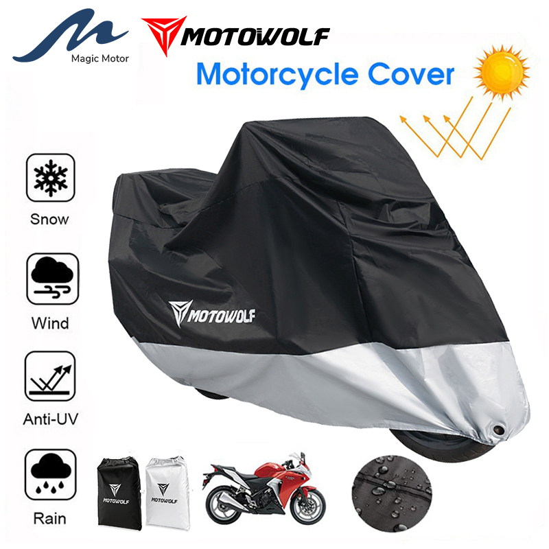 Motowolf Motorcycle Cover For NMAX, AEROX, PCX, MIO, BEAT, CLICK And ...