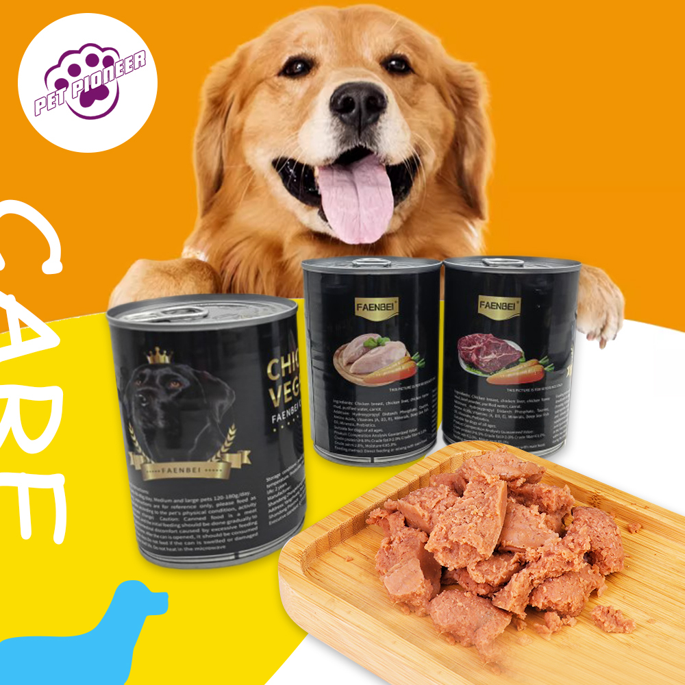 Dog Wet Food Can 375g Wholesale Dog Food Canned Pure Natural Organic