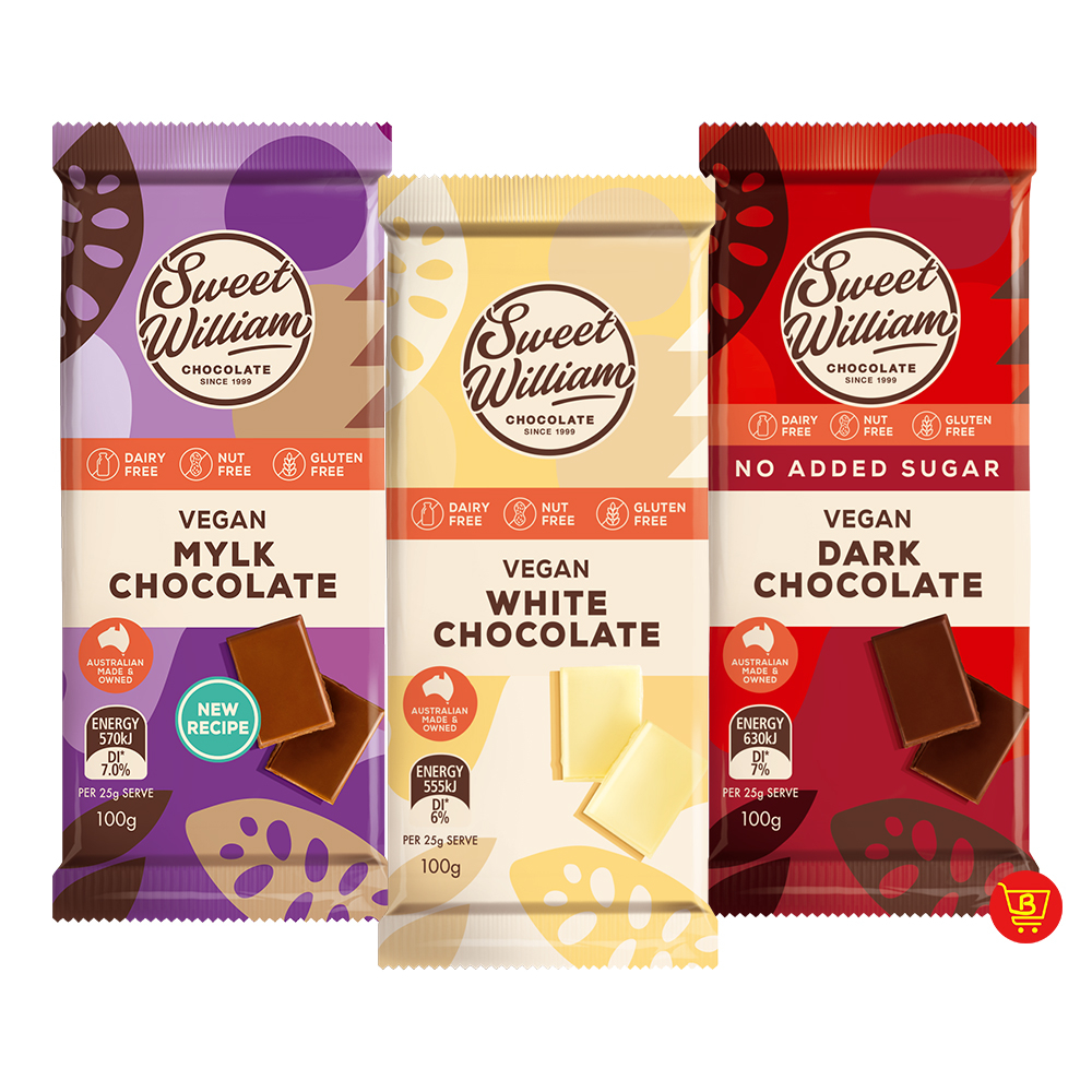 Sweet William Vegan Chocolate Bar 100g Shopee Philippines