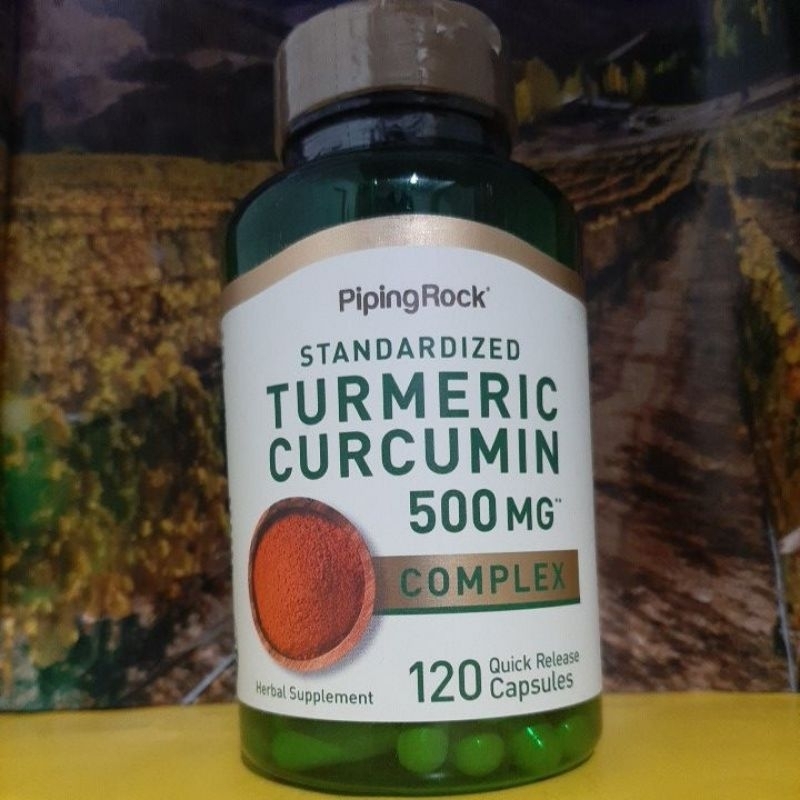 Turmeric Curcumin Complex 500mg 120 Quick Release Capsules EXPIRY July
