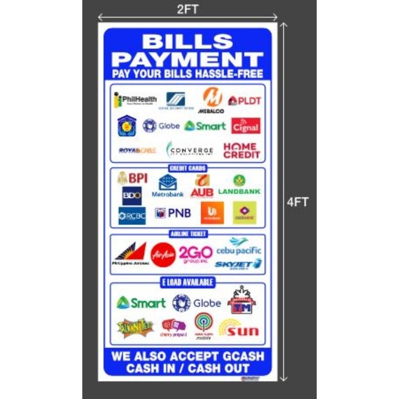 BIG TARPAULIN STORE AD PRINT DISPLAY LAYOUT | Shopee Philippines