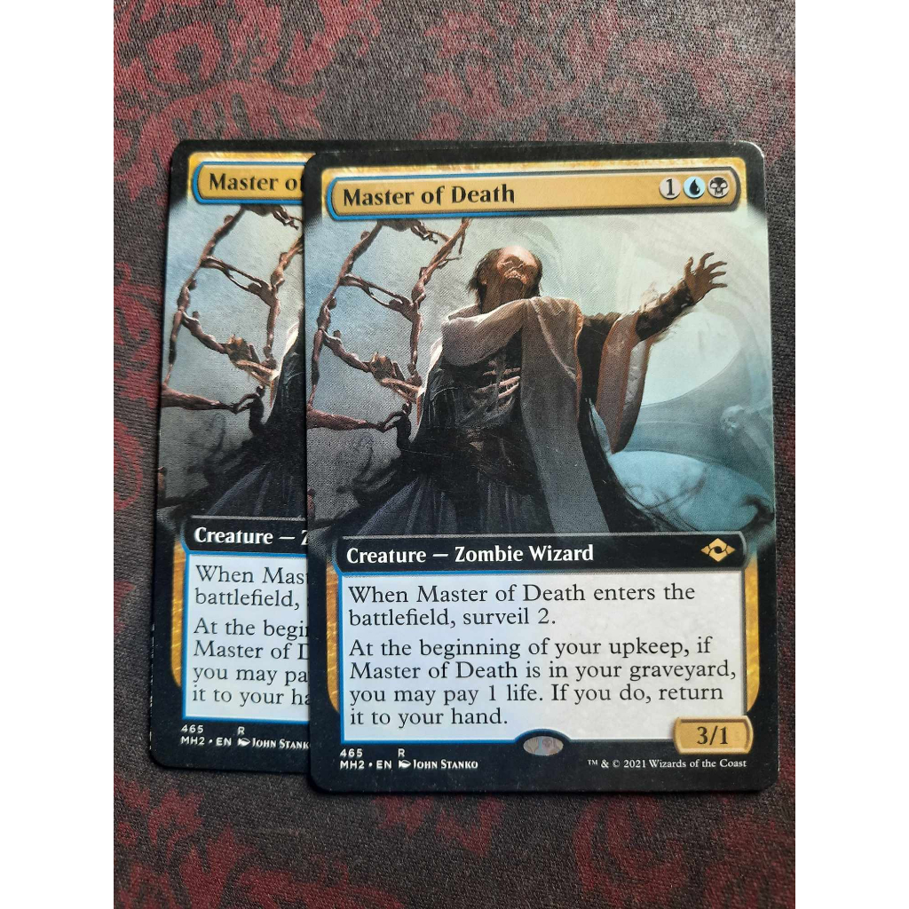 Master of Death ( MTG / Rare / Creature / MH2 / Extended Art ) | Shopee ...