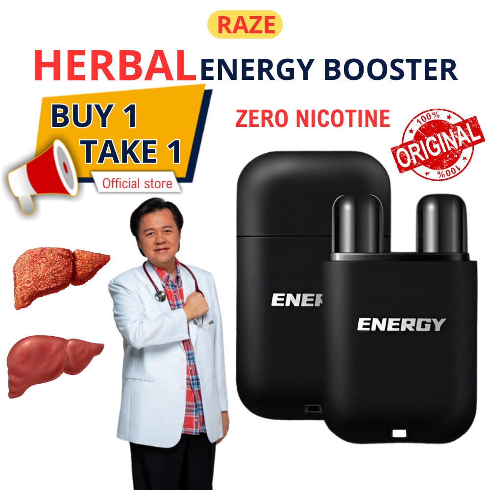 Raze Herbal Energy Booster Liver Cleansing Nasal Herbal Box 100 Herbal