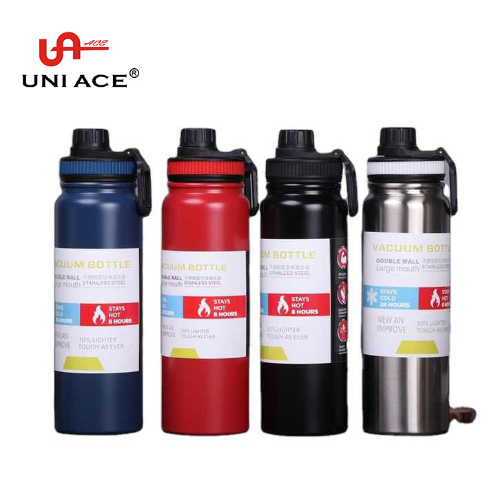 800ml Thermos Flask Double Wall Vacuum Insulated Stainless Steel Water ...