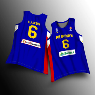 Jordan Clarkson #6 Team Pilipinas Basketball Jersey Philippines Custom Any  Name