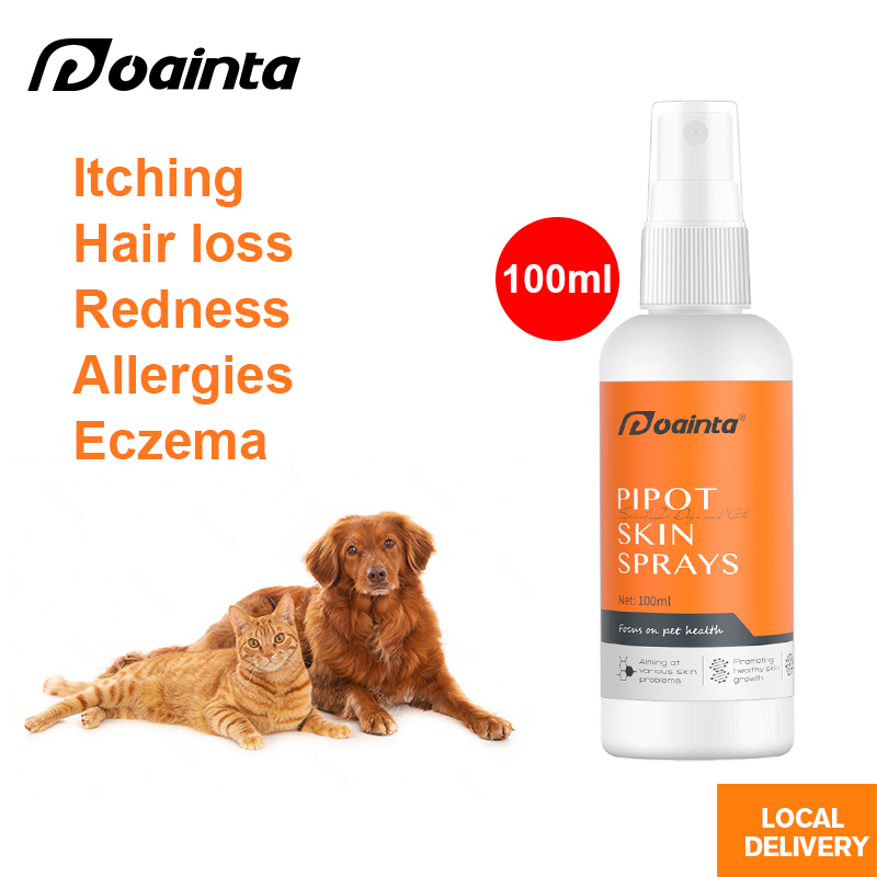 PUAINTA Anti Fungal Pipot Skin Spray For Dogs and Cats Skin Disease ...