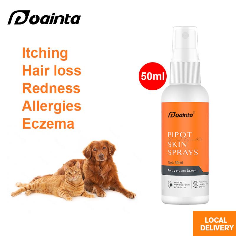 PUAINTA Antifungal Pipot Skin Spray for Dogs and Cats Skin Disease