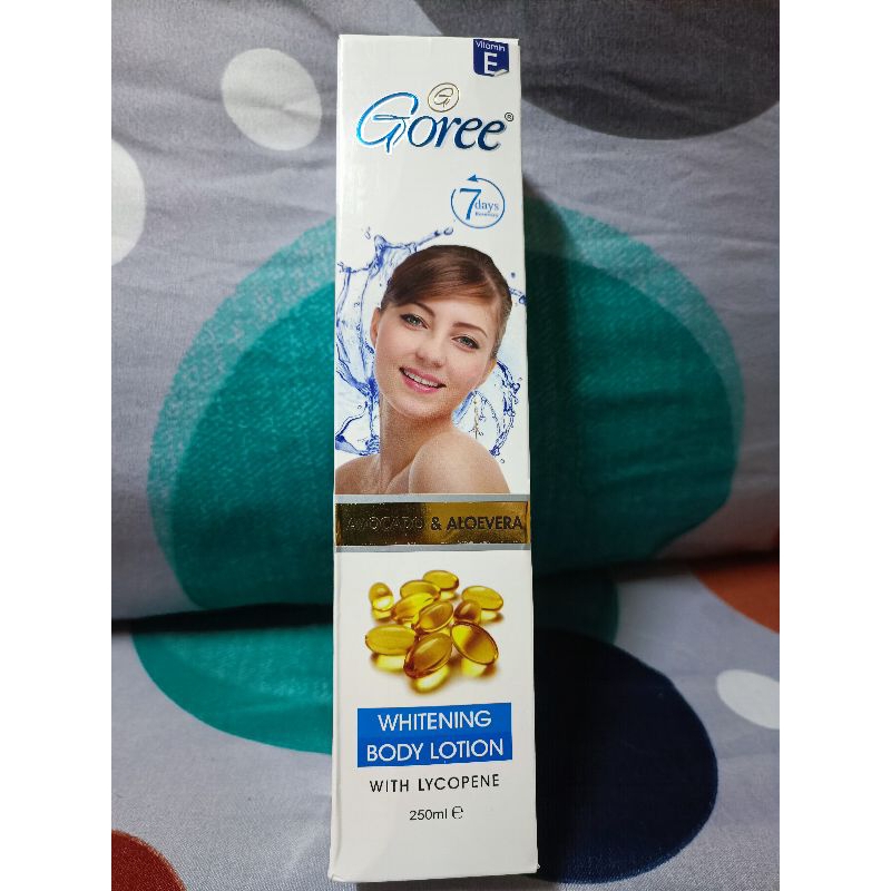 Goree Whitening Body lotion with lycopene 250ml. Shopee Philippines