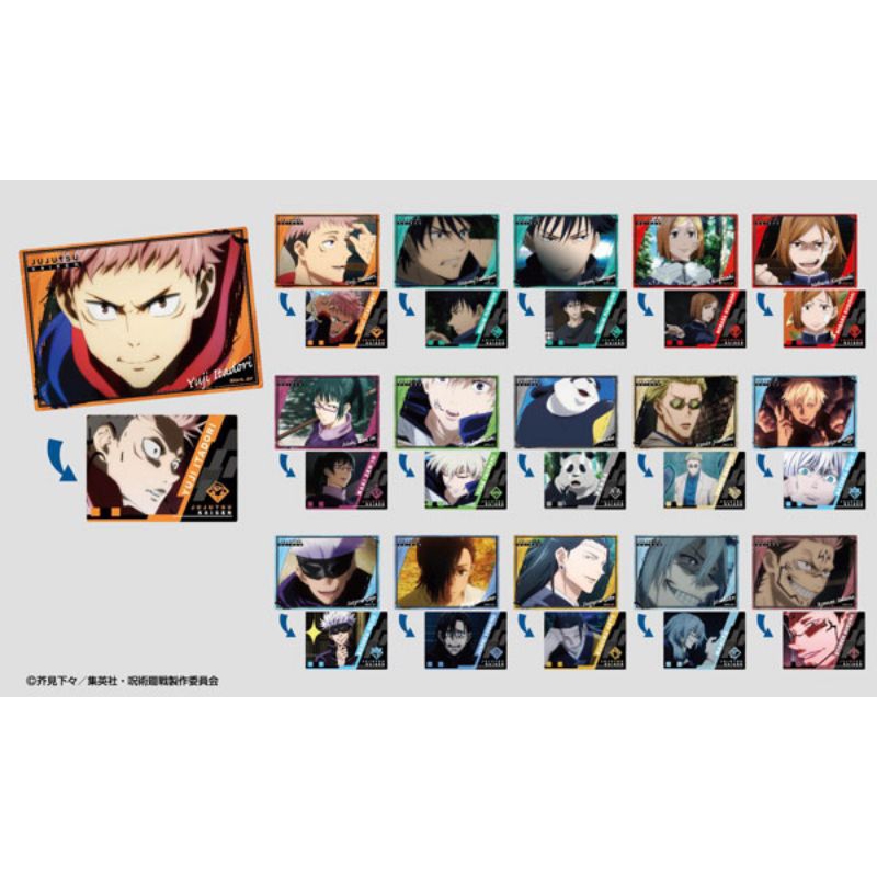 Jujutsu Kaisen - Gojo, Itadori, Sukuna, Megumi, Nobara, Nanami Plastic ...