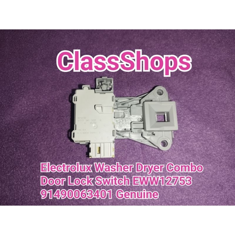 Electrolux Washer Dryer Combo Door Lock Switch EWW12753 91490063401
