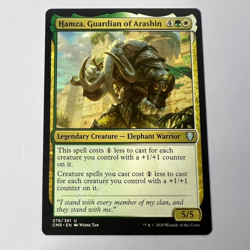 HAMZA, GUARDIAN OF ARASHIN | WARRIOR | CMR COMMANDER LEGENDS ...