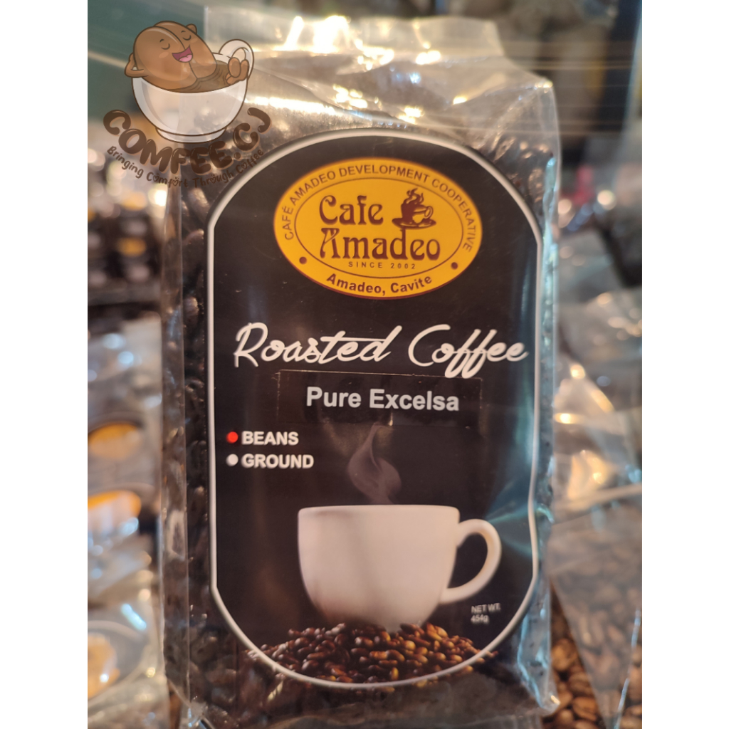 Pure Barako/Excelsa Cafe Amadeo Coffee (Ground or Beans Available