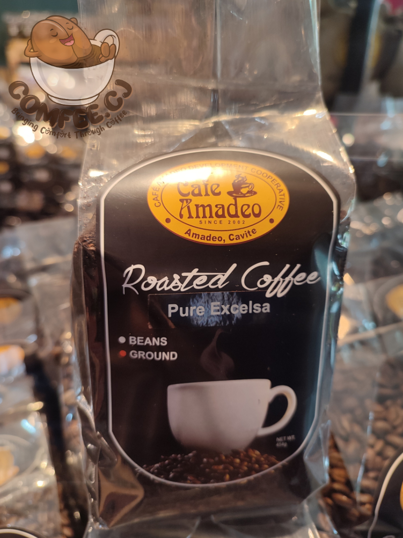 Pure Barako/Excelsa Cafe Amadeo Coffee (Ground or Beans Available