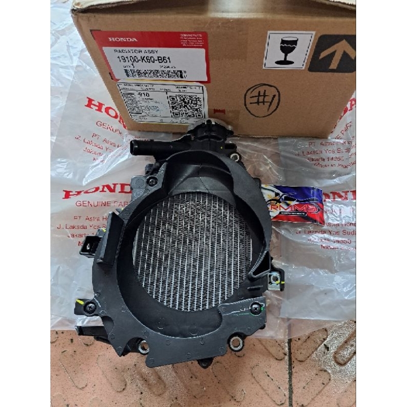 Honda genuine radiator assy for click 125/150 | Shopee Philippines