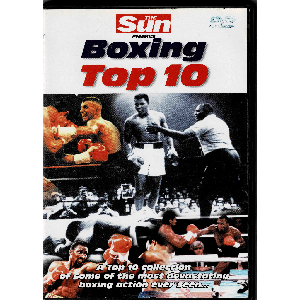 DVD Boxing Top 10 (Documentary) (Excellent Condition) Shopee Philippines